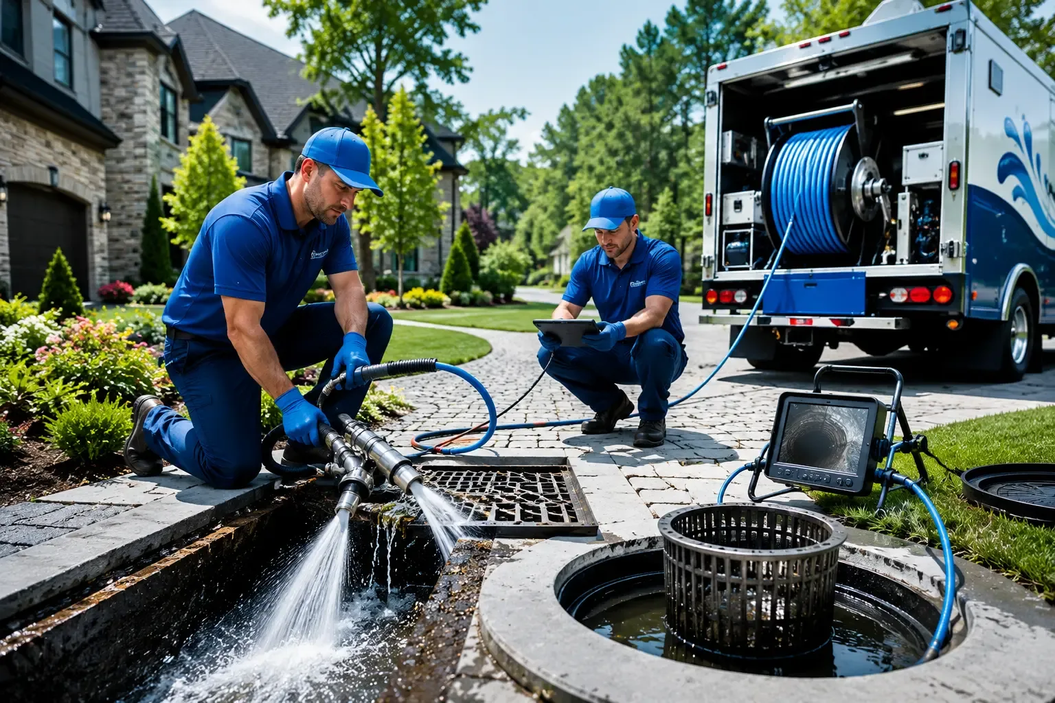 Local outdoor drain cleaning professionals in Chelsea, IA