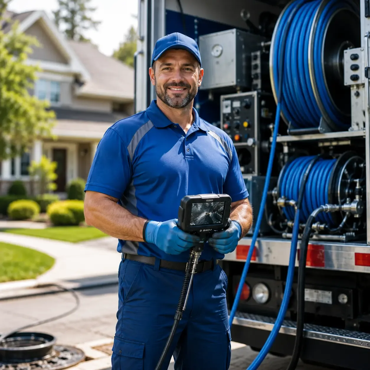 Local outdoor drain cleaning specialists in Chelsea, IA